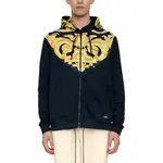 VERSACE Толстовка с принтом медузы на молнии, Black - фото 4