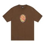 Футболка Stussy Venus Oval Tee, коричневый - фото