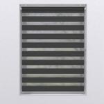 Двойные руленые шторы 80x150 см, серый - фото 3