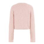 Кардиган на пуговицах из букле GUESS, розовый - фото 3