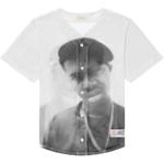 Бейсбольная куртка унисекс белый Aime Leon Dore - фото