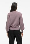 Джемпер VILA VIMALU O NECK PULLOVER, Toadstool/Mauve - фото 3