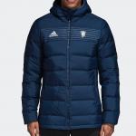Пуховик мужской синий Adidas, синий - фото 2