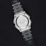 CASIO Ретро серия кварцевые часы с белым циферблатом на ремешке унисекс - фото 6