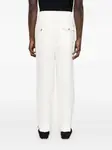 Брюки со складками Brunello Cucinelli, белый - фото 4