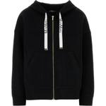 Худи с молнией и кулиской 'S MAX MARA, черный - фото