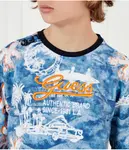 Толстовка Regular fit Guess, синий - фото 4