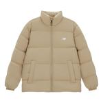 Куртка nbx пуховик New Balance, бежевый - фото