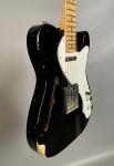 Электрогитара Fender Custom Shop 1950's Thinline Telecaster Relic Black - фото 3