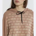 Толстовка свободного кроя Liu Jo, бежевый - фото 4