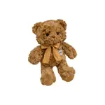 Милый плюшевый мишка с мягким бантом PUDOWRABBIT, темно-коричневый - фото