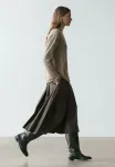 Свитер большого размера Massimo Dutti, Brown - фото 4