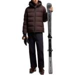 Лыжная куртка с капюшоном Moncler Grenoble, коричневый - фото 3