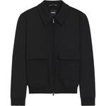 Куртка-бомбер Boss с молнией HUGO BOSS, черный - фото