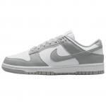Nike Dunk Low Next Nature Light Smoke Grey Женские, Серый Белый - фото 2
