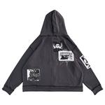 Толстовка унисекс Xinyinsu, черный - фото 23