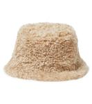 Панама из искусственной овчины Paade Mode, бежевый - фото 3