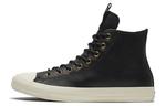 Кроссовки Chuck Taylor All Star Converse Leather High 'Black Egret' - фото