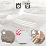 Коврик для ванной Erwin Müller Duschvorlage halbrund Matala, серо коричневый - фото 3