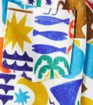 Бермуды из хлопкового набивного рисунка Fábula, Est Beirinha Fundo Off - фото 2