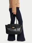 Сумка Calvin Klein Hardware Flap Tote Bag LV04F3145G Schwarz - фото 2