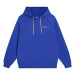 Толстовка с капюшоном с логотипом Li-Ning, синий - фото