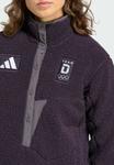 Флисовая куртка Adidas Performance Fleece jacket, Aurora Black/Mottled Purple - фото 3