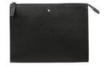 MONTBLANC Кожаный клатч Regular Men's Black - фото 2