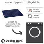 Одеяло для собак Doctor Bark SOHO, синий - 80 х 100 см - фото 6