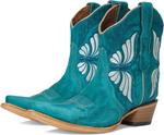 Женские ботильоны Corral L6248 Corral Boots, Turquoise - фото