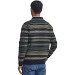 Свитер в рубчик фэр-айл Barbour, черный - фото 2