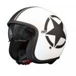 Открытый шлем Premier Helmets 23 Vintage Star 8 BM 22.06, черный - фото