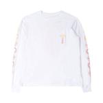 Лонгслив Chrome Hearts Gradient T-Bar Motif Pocket Long-Sleeve, White - фото