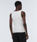 Хлопковая майка-джерси ERL, White - фото 4