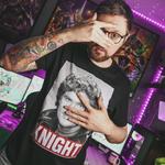 Knight Rider - Футболка Michael Knight черная - фото 2