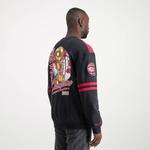 Свитшот NBA MIAMI HEAT ALL OVER CREWNECK 2.0 Mitchell And Ness, цвет Scharlachrot - фото 3