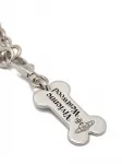 Ожерелье с кулоном из кости Vivienne Westwood, серебристый - фото 3