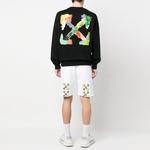 Шорты Brush Arrows Raw-Cut Off-White, белый - фото 4