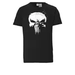 Футболка Logoshirt "Marvel - Punisher TV Skull" с лицензионным принтом, черный - фото 3