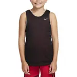 Nike Майка tank top dri fit fw24 black для подростков - фото 3