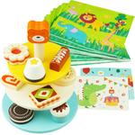 Деревянная подставка для детского печенья и кексов. KinderSafe - фото 10