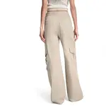 Брюки DKNY DW2100134 high waist, бежевый - фото 2