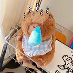 Плюшевая кукла капибара 22см/32см высота MIC RABBIT, Snot Capybara - фото 5