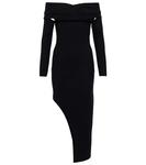 Белле платье миди с открытыми плечами Safiyaa - фото