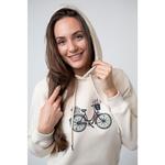 Женское худи службы экспресс-доставки Bavarian Caps, бежевый - фото 3