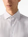 Рубашка в полоску Zegna, белый - фото 4