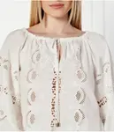 Блуза Regular fit Liu Jo, бежевый - фото 4