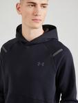 Свитер с капюшоном на молнии UNDER ARMOUR Athletic Sweatshirt Unstoppable, черный - фото 3