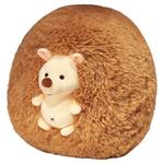 Маленькие плюшевые игрушки ежики Barbne, коричневый - фото