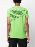 DSQUARED2 футболка с принтом, зеленый - фото 4